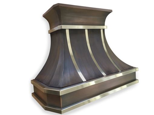 Custom Made #80 Deluxe Copper Range Hood With