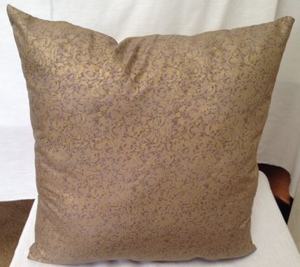 Custom Made Gold Shiny Pillow