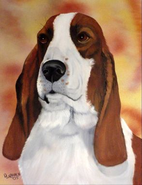 Custom Made Dogs Painted In Oils On Canvas, Wood, Slate, Or Fabric