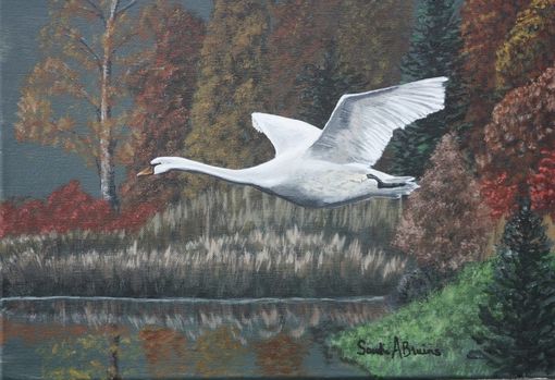 Custom Made Wildlife Paintings, Eagle, Deer, Swan, Wolf, Mustang