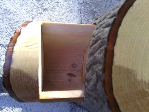 Custom Made Raw Bandsaw Log Box