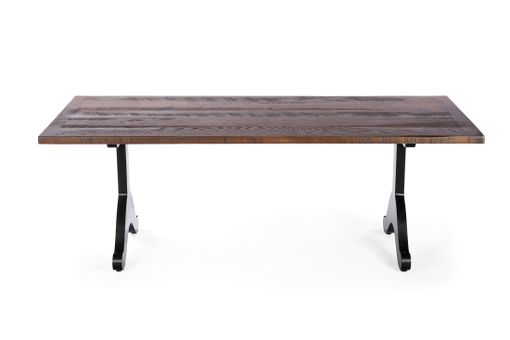 Custom Made Wishbone Wood Top Table
