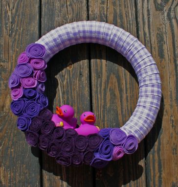 Custom Made Purple Kid's Wreath