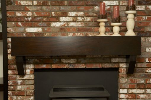 Custom Made Mahogany Mantel