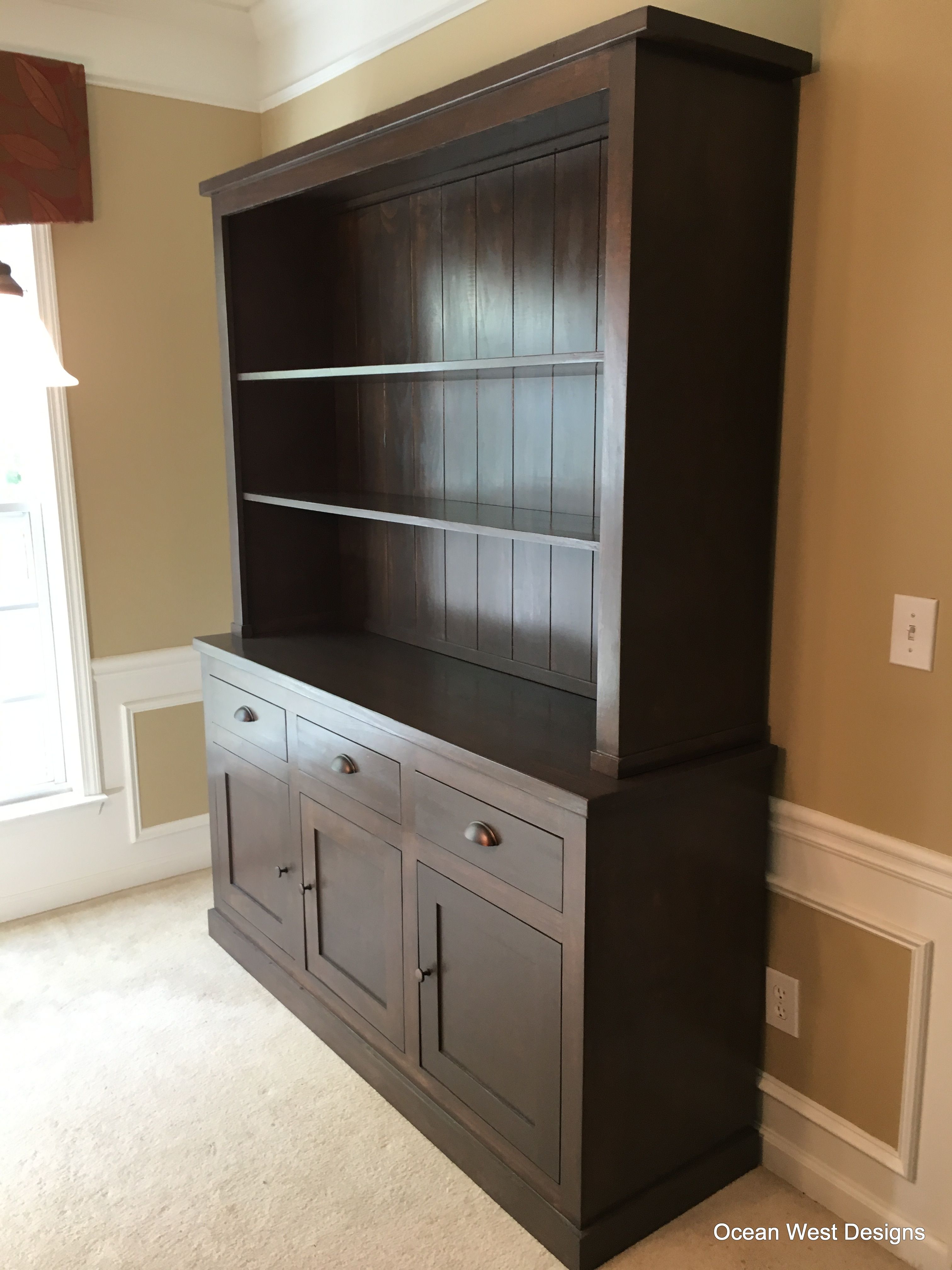 Custom "Napa" French Buffet Hutch by Ocean West Designs