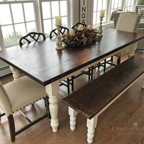 Reclaimed Wood Dining Tables Barnwood, Farm Style Kitchen Table