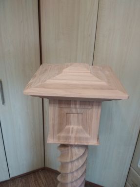 Custom Made Custom Stair Newel Post
