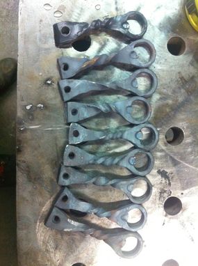Custom Made Forged Stainless Bottle Openers