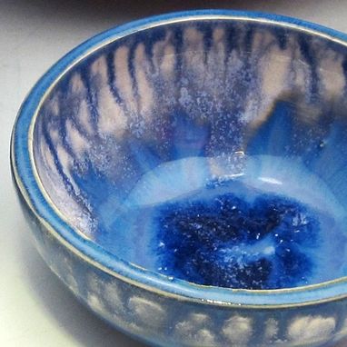 Custom Made Blue Pottery Nesting Bowls