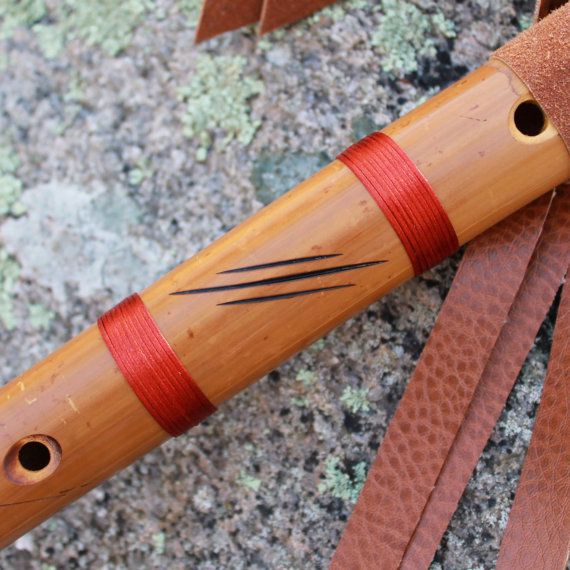 Buy Hand Made Native American Flute Heat Treated Bamboo, made to