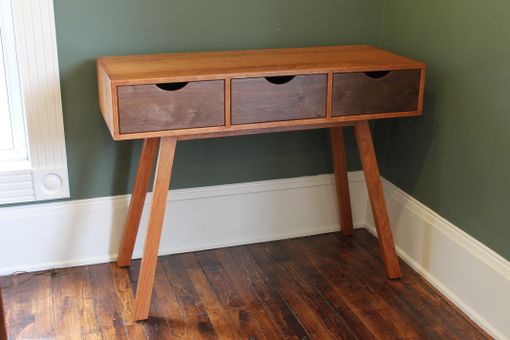Custom Made Solid Wood Campaign Desk