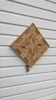 Custom Made Custom Made Reclaimed Lath Wall Hanging, Wall Art, Made With Over 100 Year Old Lath