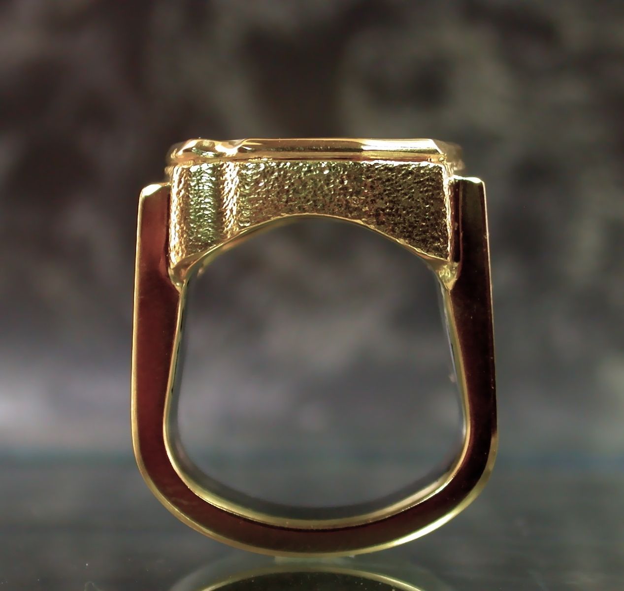 Custom Men's Yellow Gold Ring by J Grahl Design | CustomMade.com