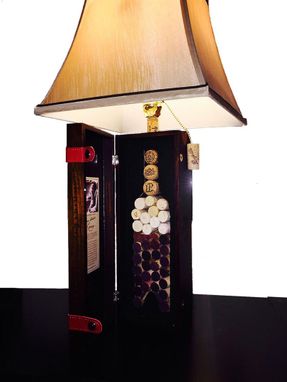Custom Made Table Lamp Penfolds Grange Bin 95 Theme