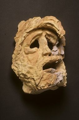Custom Made Sandstone Picture Rock Mask