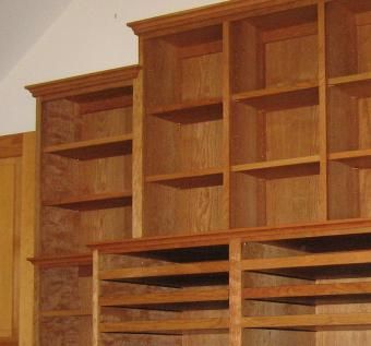 Custom Library Bookcase by Blue Spruce Joinery ...