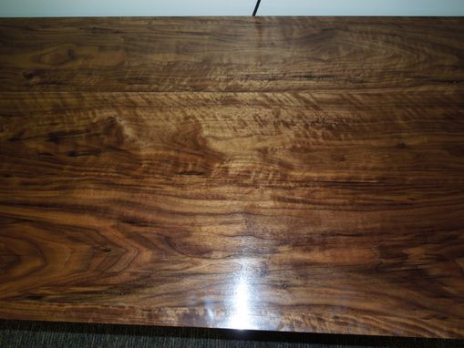 Custom Made Walnut Hall Table