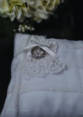 Custom Made Everlasting 7"X 9" - Wedding Ring Bearer Pillow