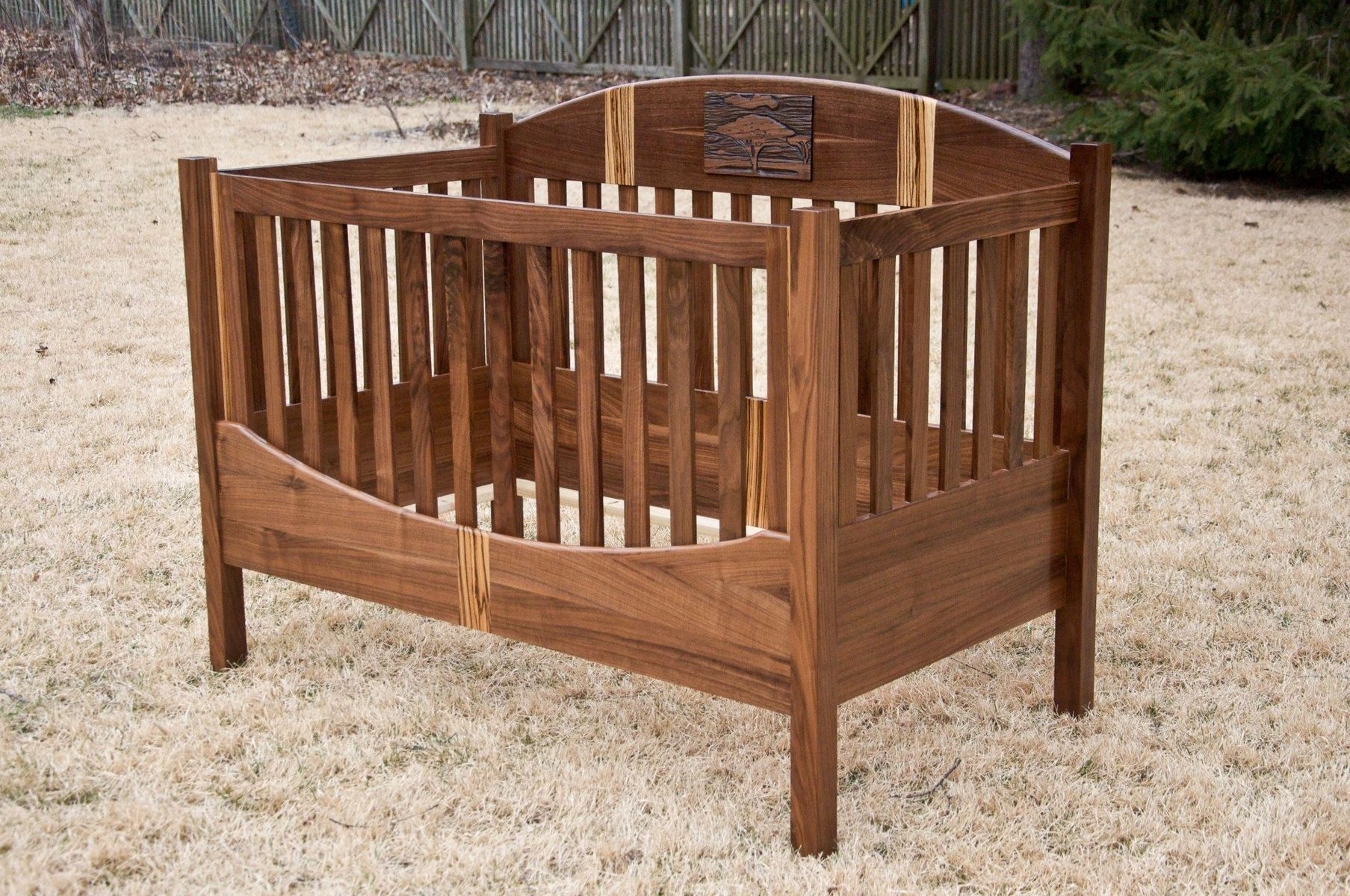 Handmade 2025 wooden crib