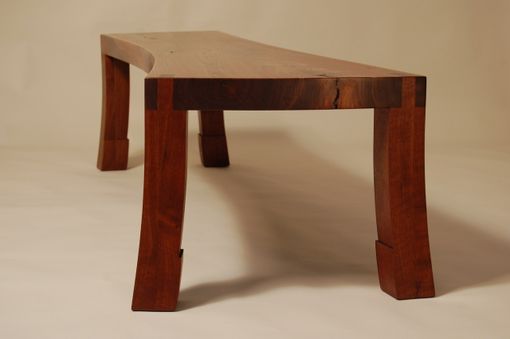 Custom Made Curved Brooklyn Coffee Table / Bench