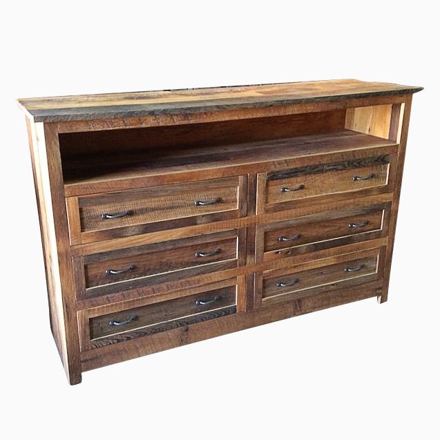Buy A Custom Reclaimed Wood Dresser Made To Order From What We