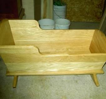 Custom Made Doll Cradle