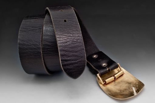 Custom Made Arctic Fox Belt In Sterling Silver, Copper, And Brass