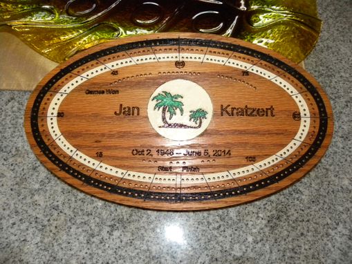 Custom Made Cribbage Board