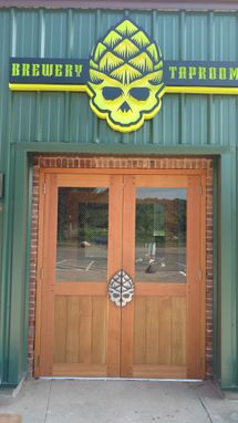 Custom Made Hand Built Brewery Doors