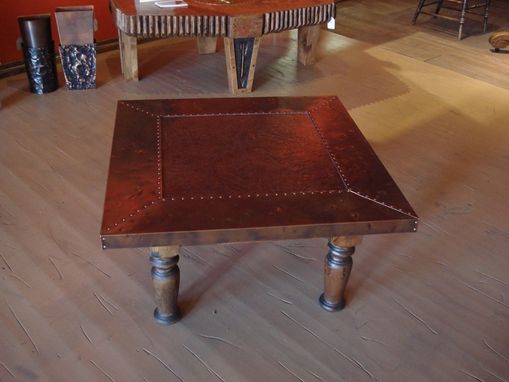 Custom Made Copper Tables