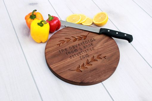 Custom Made Personalized Cutting Board, Engraved Cutting Board, Custom Wedding Gift – Cbr-Wal-Haverford