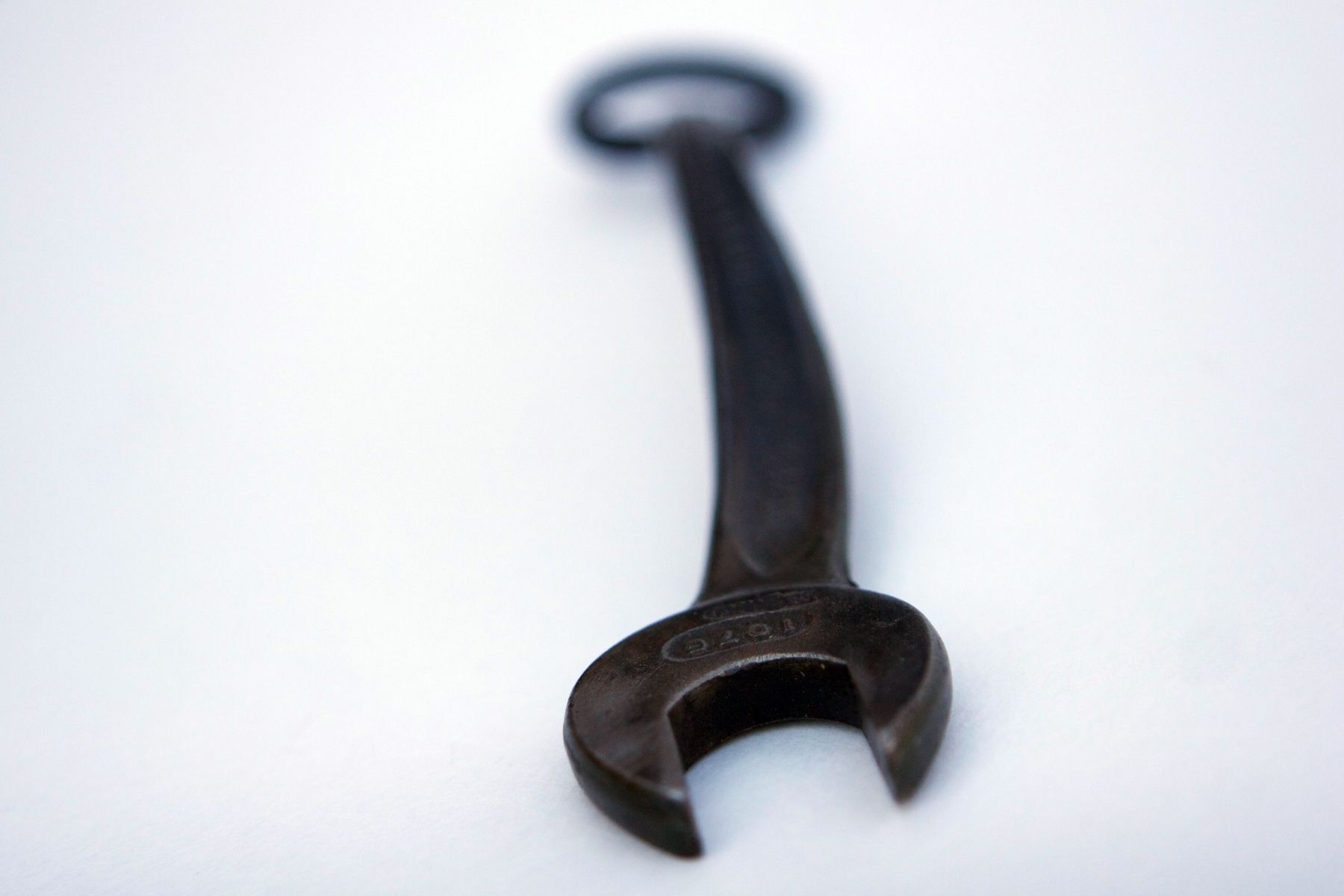 Custom Hand Wrench Bottle Opener by Organic Iron Concepts