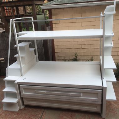 Custom Made Trundle Bunk Bed And Drawers