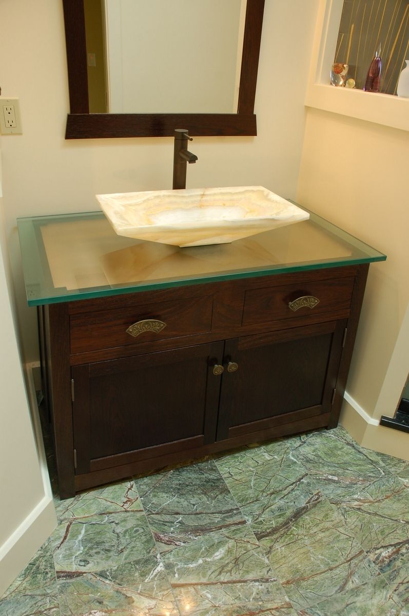 Custom Made Bathroom Vanity by StudioRossi