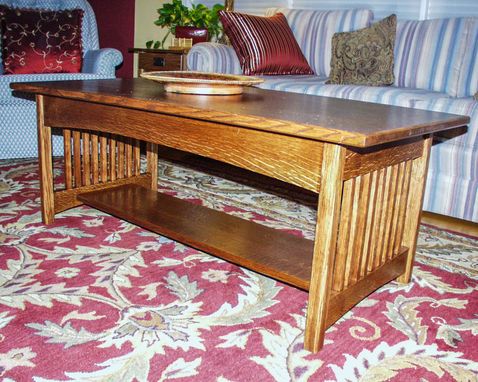 Custom Made Arts And Crafts Coffee Table