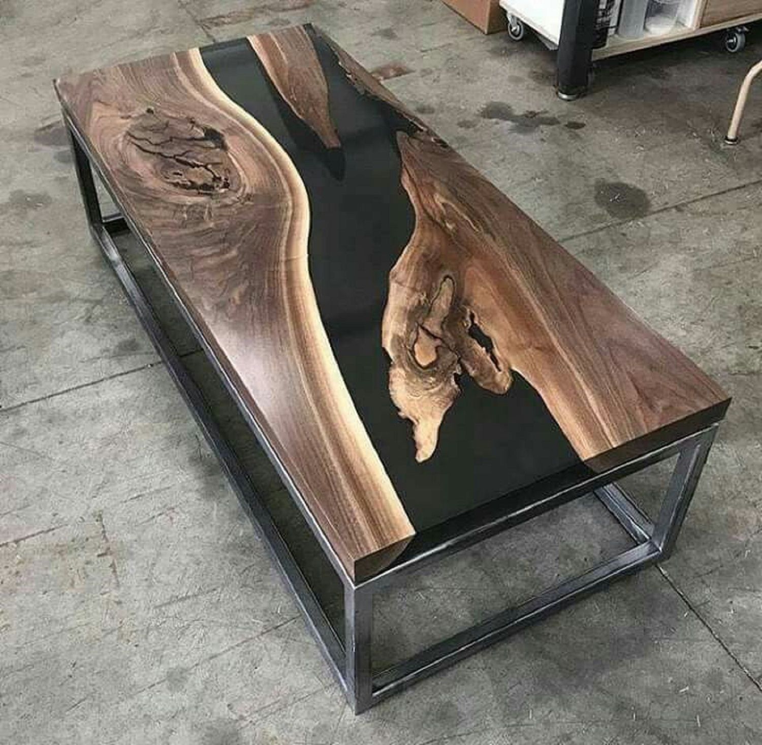 Custom Live Edge Coffee Table By, What Is A Live Edge Coffee Table