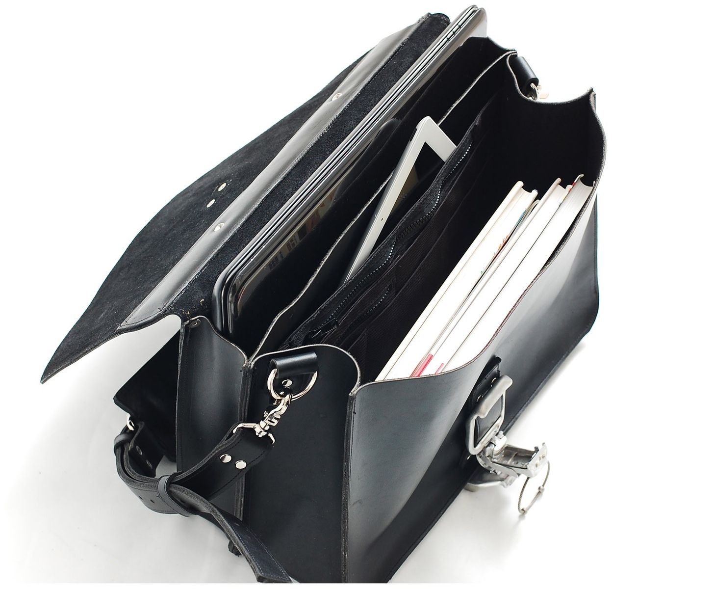 Custom Premium Leather Camera Bag Leather Laptop Bag, Lawyers Bag