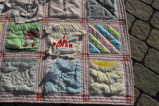 Custom Made Baby Clothes (T-Shirt) Memory Quilt