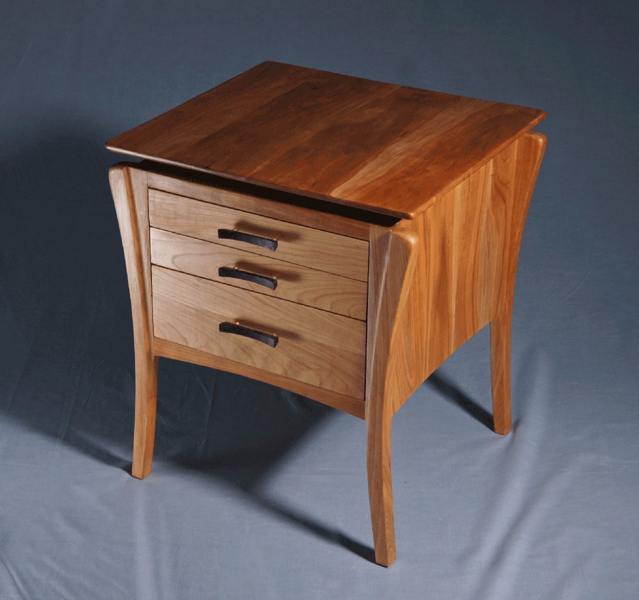 Hand Made Night Stand by Alan's Fine Woodworking | CustomMade.com