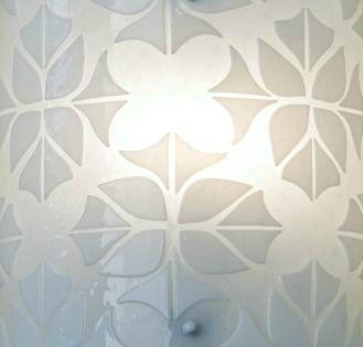 Custom Made Modern Glass Wall Sconce