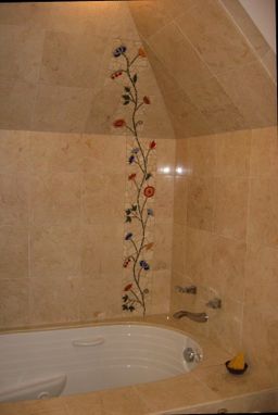 Custom Made Mosaic Bathroom Features