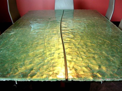 Custom Made Textured Conference Table