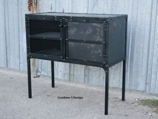 Custom Made Industrial Buffet, Hutch, Sideboard - Reclaimed Wood Avail. Tv Stand