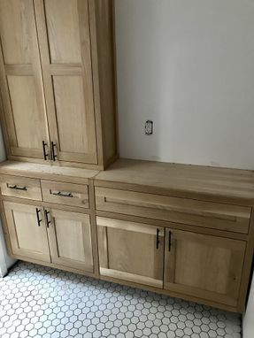 Custom Made White Oak Cabinets