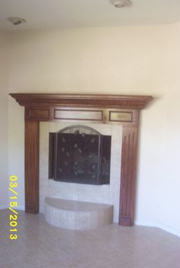 Custom Made Winstons Mantel And Serround