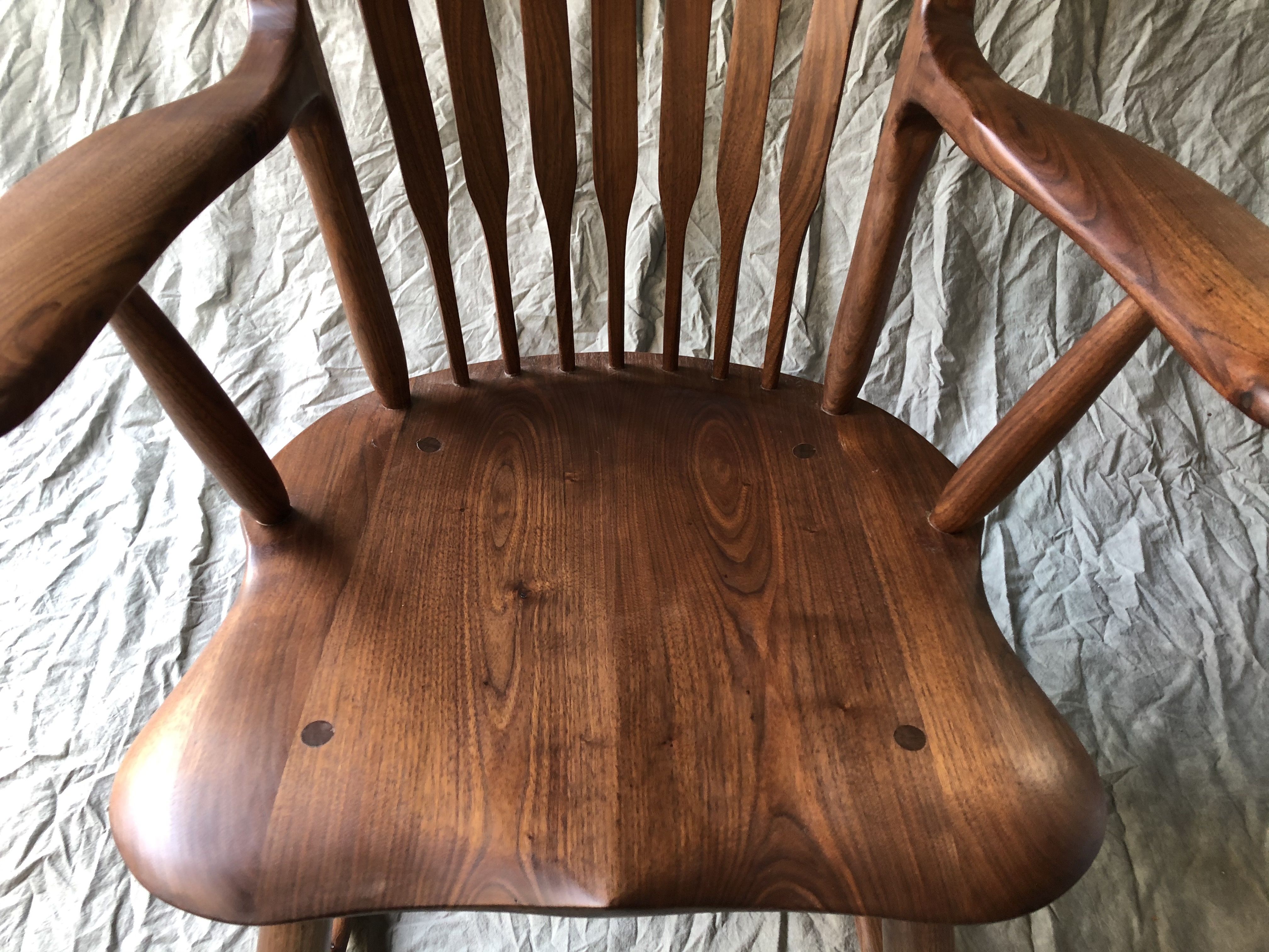 Handmade Windsor Rocking Chair By Woodcraft By Chris Desautels Custommade Com