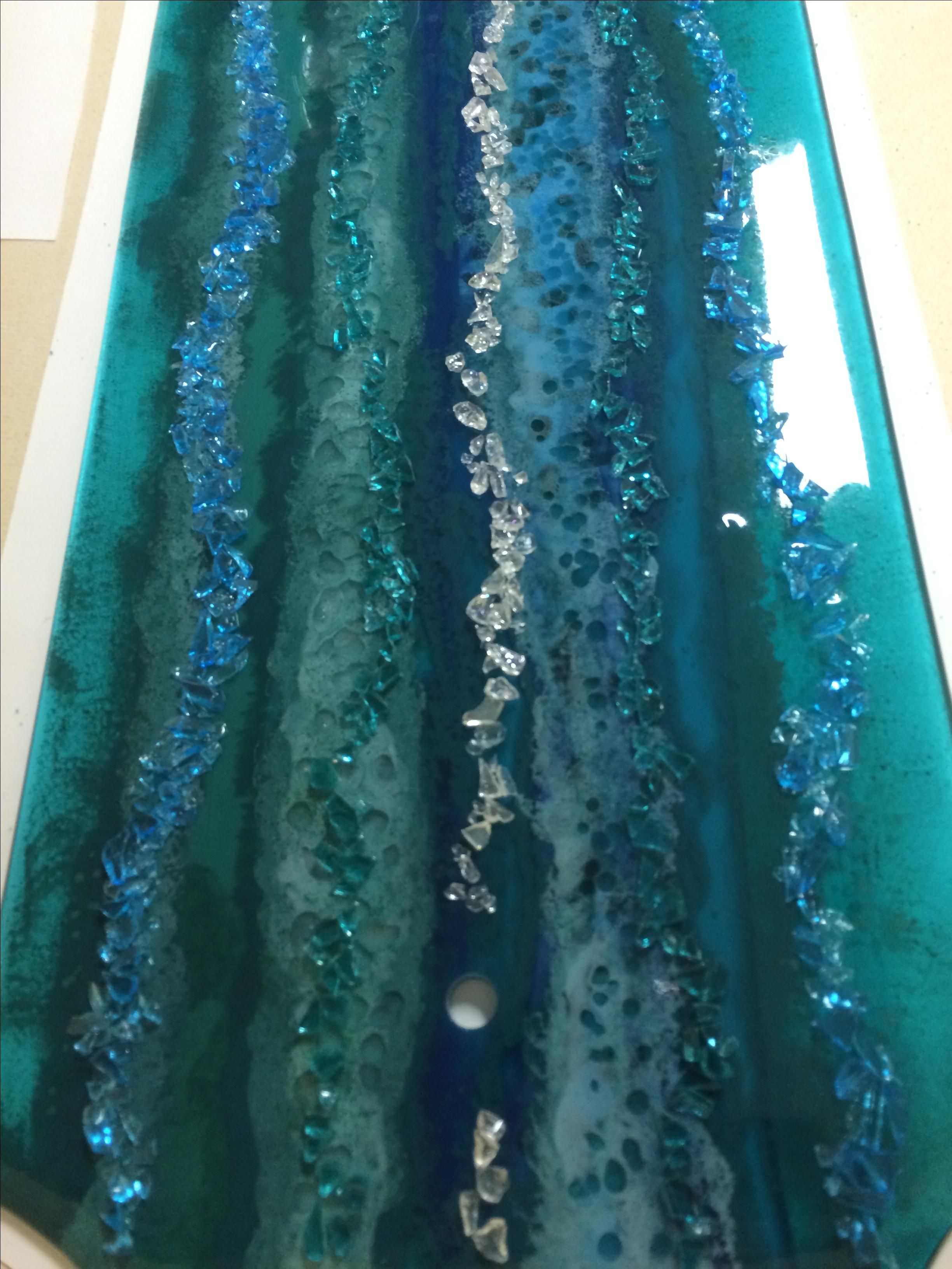 Handmade Custom Fused Glass Wall Panels By J.m. Fusions Llc 