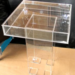 Buy Handmade Acrylic Jewelry Box - Hand Crafted, Custom Size And Colors  Available, made to order from Custom Acrylic/ Lucite Creations by Matthew  James