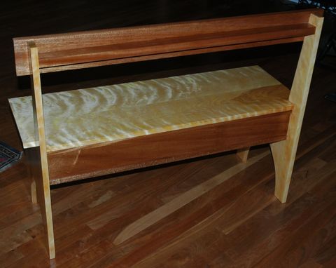 Custom Made Hall Bench With Storage