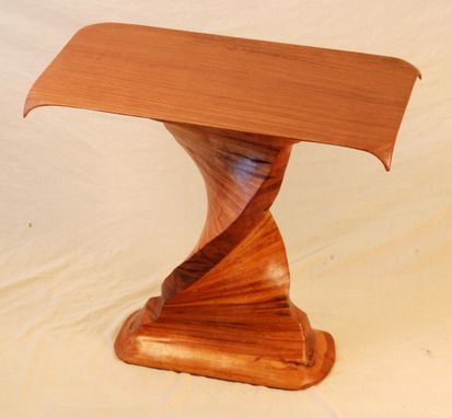 Custom Made Sapele And Mesquite Table